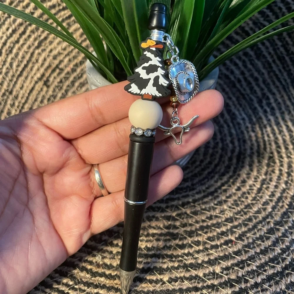 Country Christmas 🎄 Beaded Pen